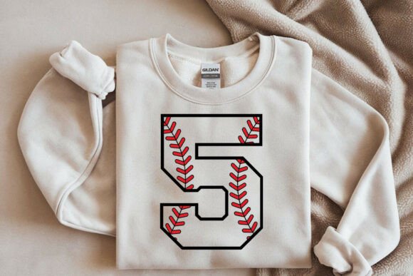 Baseball Number Five SVG: A Designer's Stitch Test
