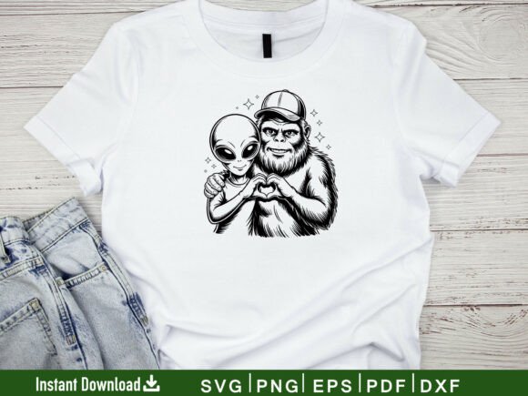 Bigfoot and Alien SVG: An Embroidery Review