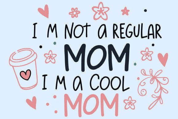 Cool Mom Funny Mom PNG: An Embroidery Review