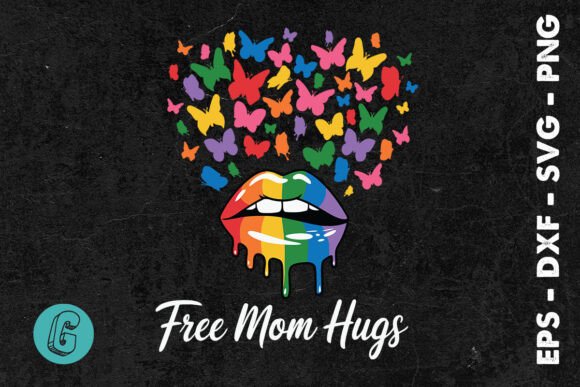 Free Mom Hugs Rainbow LGBT Pride SVG Review