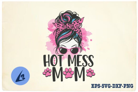 Hot Mess Mom Messy Bun SVG: An Embroidery Review