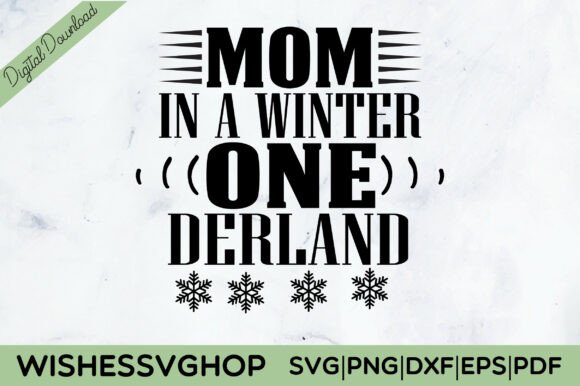 MOM in a Winter One-Derland SVG: An Embroidery Review