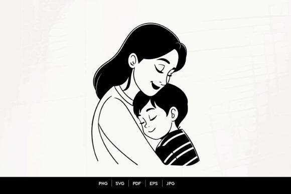 Mother’s Embrace: Minimal Black White Review