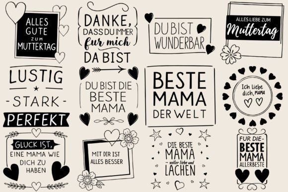 Plotter File Mama SVG: German Sayings Review