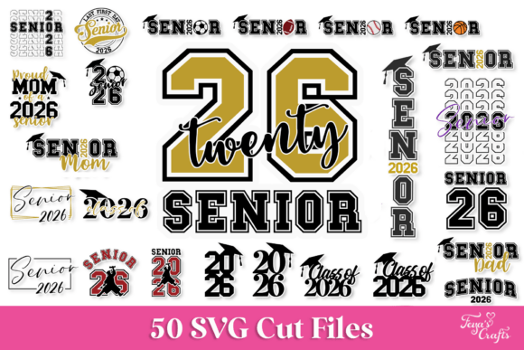 Senior 2026 SVG Quotes Bundle Review