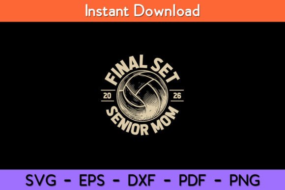 Senior Mom 2026 Volleyball: An Embroidery Review
