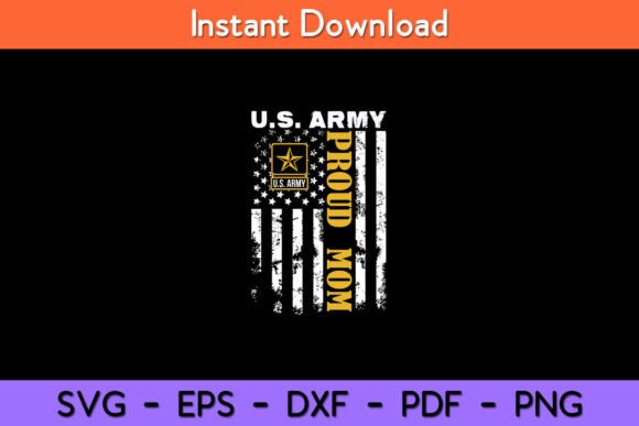 Vintage U.S. Army Proud Mom Design Review